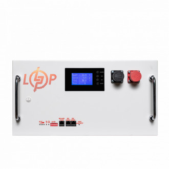 Акумулятор LP LiFePO4 51,2V - 230 Ah (11776Wh) (BMS SP 200A/100A) RM RS485/CAN LCD WH-[articul]