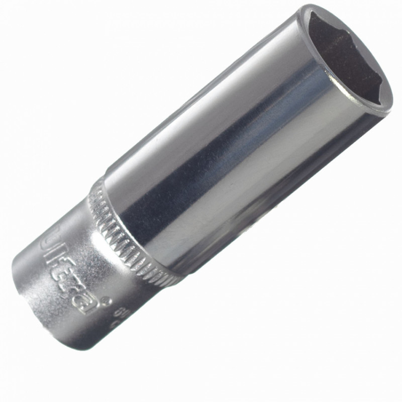 Насадка шестигранна довга 1/4" 12мм CrV Ultra (6062122)-6062122