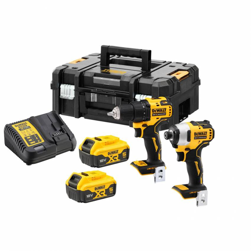 Набір з двох інструментів безщіткових DeWALT DCK2061P2T-DCK2061P2T