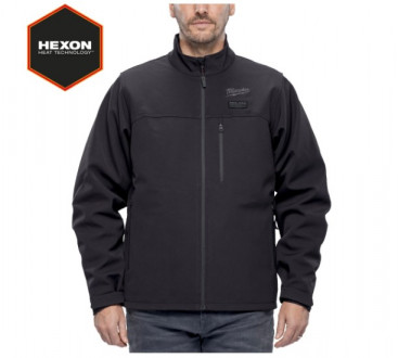 Куртка з електропідігрівом MILWAUKEE M12 HJBL6-0(S), чорна, розмір (S)-[articul]