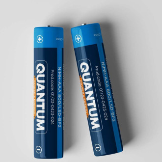 Акумулятор Ni-MH з низьким саморозрядом (LSD) Quantum 800mAh AAA, 2шт/уп blister-[articul]