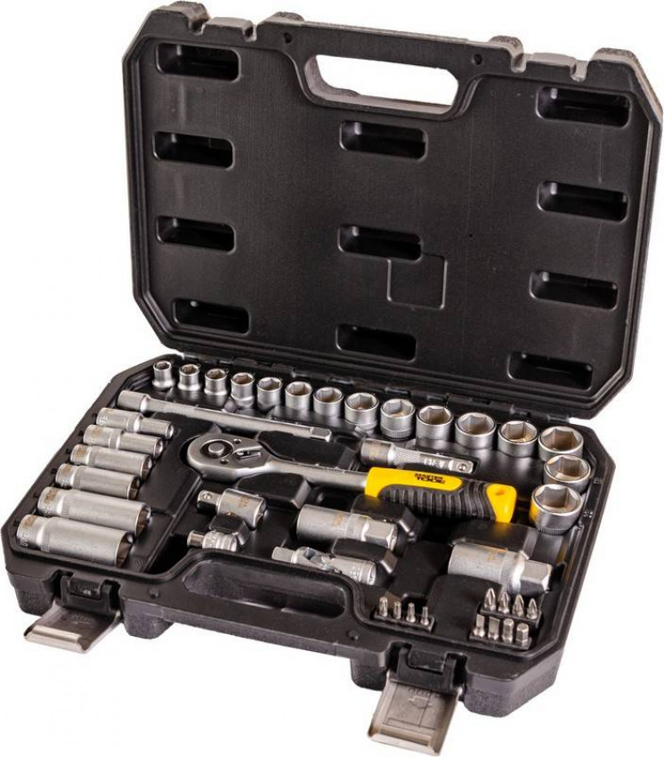 Набір ключів і насадок торцевих MASTERTOOL CRV 3/8" 39 шт 78-3039-78-3039