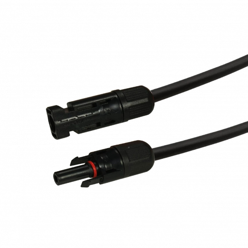Кабель для сонячних електростанцій H1Z2Z2-K 1*4 1.5 м чорний (тато/мама)-
