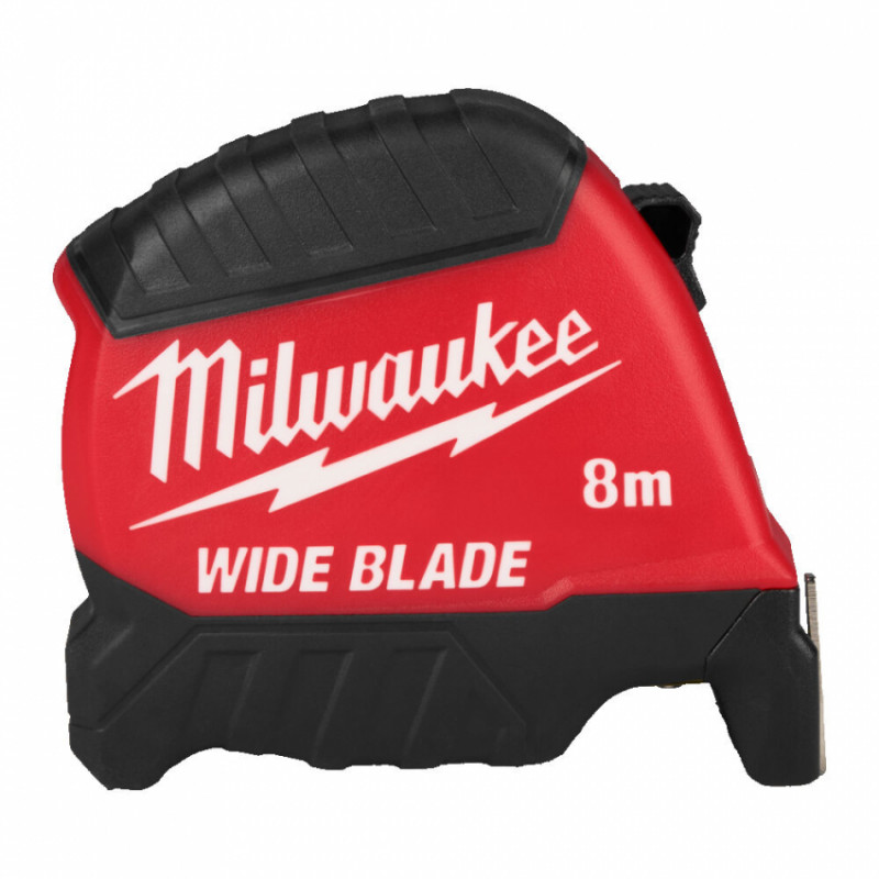 Рулетка WIDE BLADE MILWAUKEE (Gen2), (полотно 35мм), 8м-4932499205