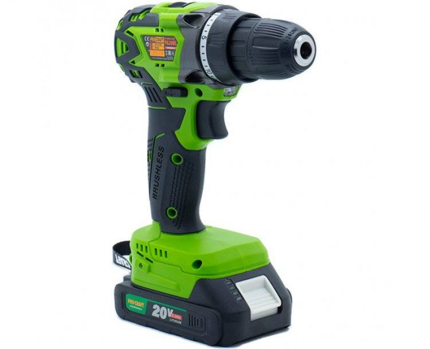 Шуруповерт Procraft INDUSTRIAL PA-20-BL-PA20BL