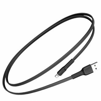 Кабель Baseus Tough USB 2.0 to Lightning 2A 1M Чорний (CALZY-B01)-[articul]