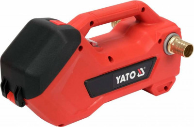 Насос для води і оливи акуму.-18В YATO 380 Вт,1800 л/год,макс.вис-22м,макс.глиб-9м(БЕЗ АКУМУЛЯТОРА)