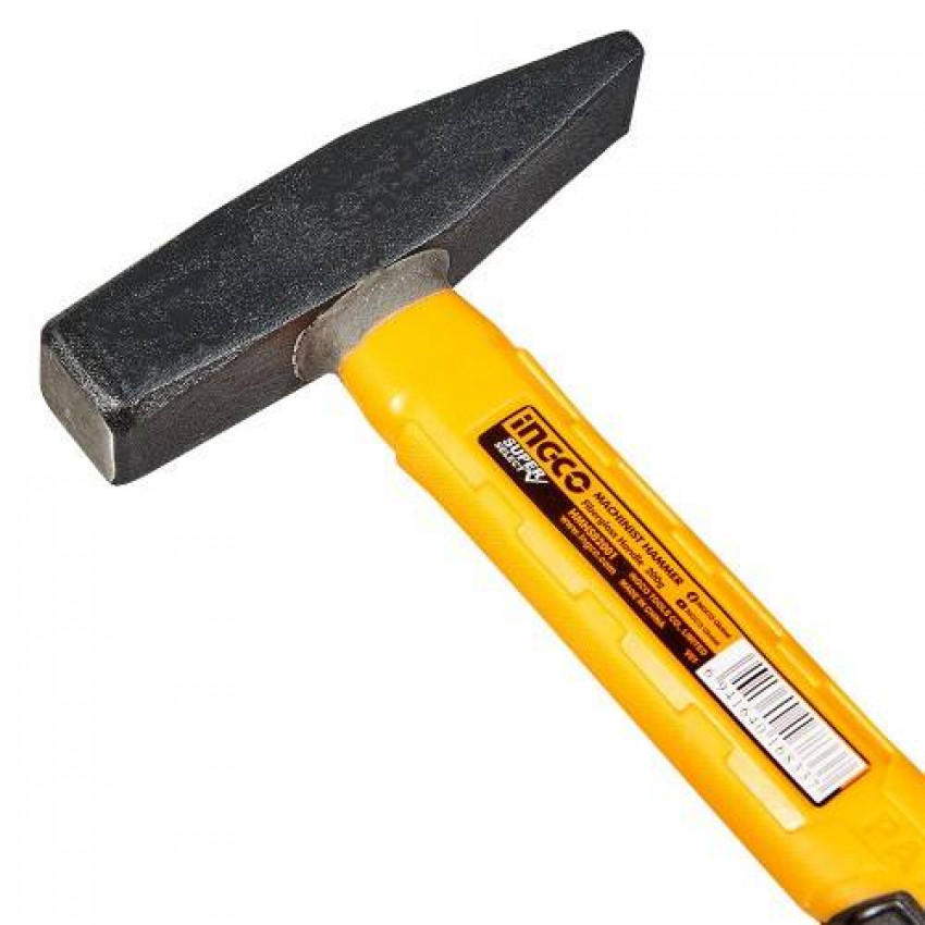 Молоток слюсарний фібергласова ручка, 200 г INGCO Super Select-HMHS82001