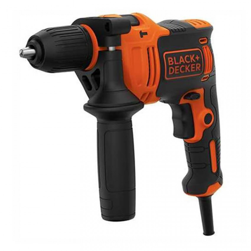 Дриль мережевий ударний BLACK DECKER BEH710-BEH710