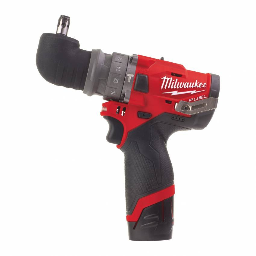 Дриль-шуруповерт із ударом акумуляторний MILWAUKEE, M12 FPDX-0, 37Нм; патрон FIXTEC-4933464135