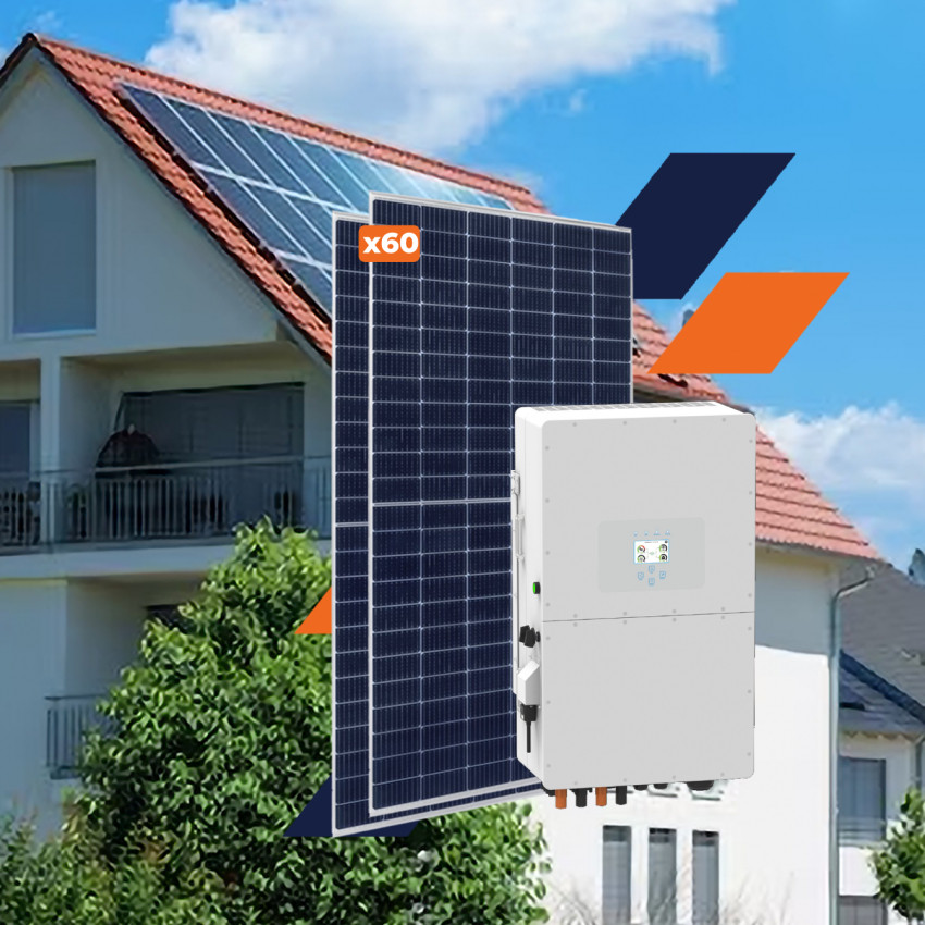 Комплект СЕС DEYE for LP 30 kW GRID 3Ф - з можливістю підключення автономного джерела-