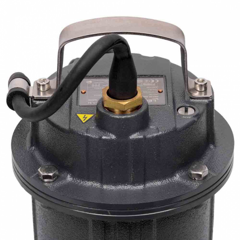 Насос каналізаційний 380В 1.5кВт Hmax 20м Qmax 617л/хв LEO 3.0 65WQ15-15-1.5F (7738333)-7738333