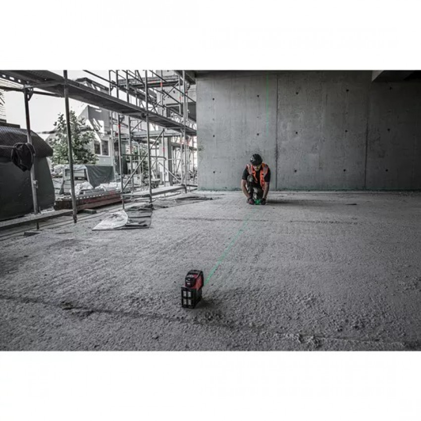 Лінійно-точковий лазерний нівелір Milwaukee M12 3PL-0C 4933478100 із зеленим променем-4933478100