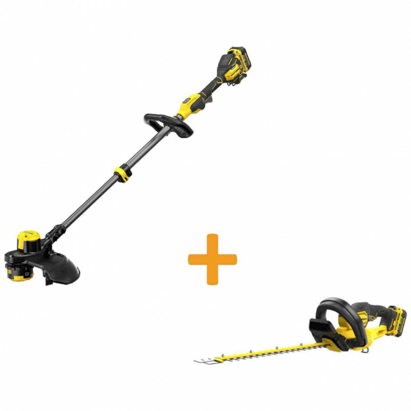 Тример акумуляторний безщітковий STANLEY FATMAX SFMCSTB933M+SFMCHT855M1-SFMCSTB933M+SFMCHT855M1