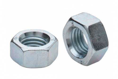 Гайка шестигранна М16 DIN 934 кл. міц. 6 цинк білий (пач 20шт) APRO-6016-2