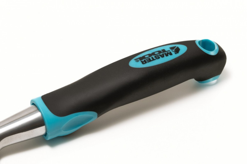 Вила садові MASTERTOOL алюмінієві з пластиковою ручкою та TPR покриттям 280х75 мм 14-6163-14-6163