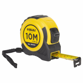 Рулетка shiftlock 10 м * 25 мм Sigma (3815101)-[articul]
