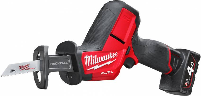 Пила шабельна акумуляторна MILWAUKEE, M12 CHZ-402C ( заряд.пристрій, 2 акум.Х 4Ач, кейс)-4933446950