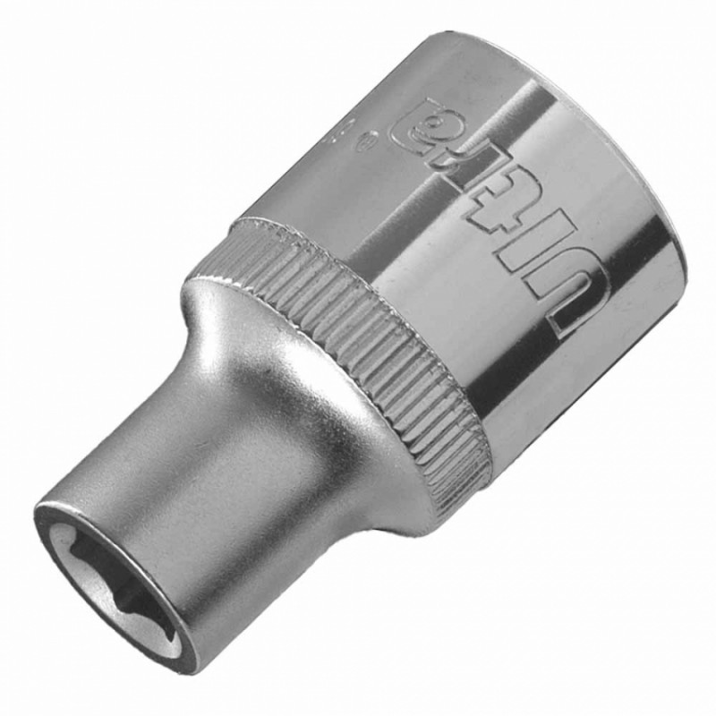 Насадка шестигранна коротка 1/2" 8мм CrV ULTRA (6070082)-6070082