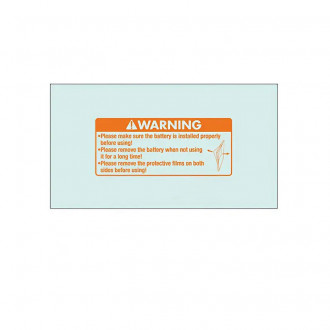 Захисна вставка для масок зварника 39 х 104 мм Sun 9F внутрішня-[articul]