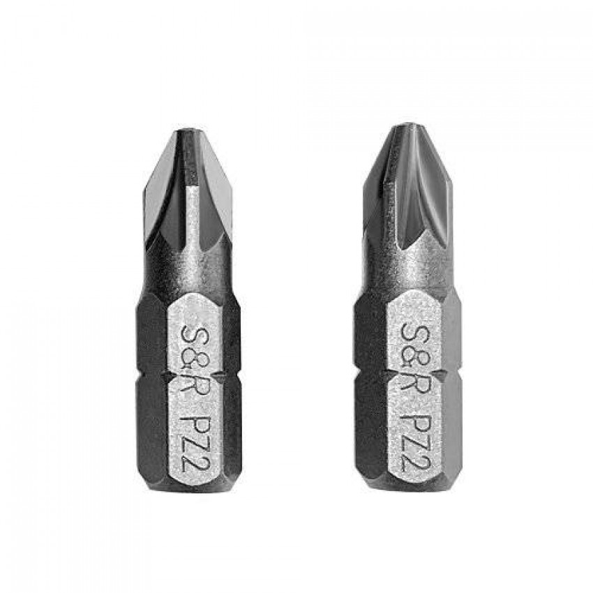 Біти S&R PZ2 x 25 мм 2 шт-152020102