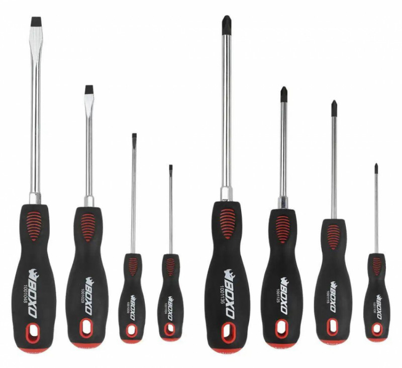 Набір викруток BOXO (8 елементів)-07-00-54