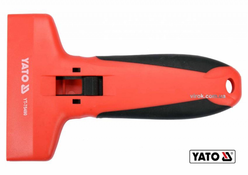 Скребок до скла YATO 160 мм з лезом 90 мм-YT-75490
