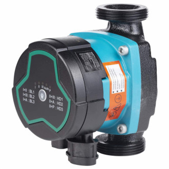 Насос циркуляційний енергозберігаючий 5-25Вт Hmax 4м Qmax 47л/хв Ø1½&quot; 130мм + гайки Ø1&quot; AQUATICA GPA25-4/130 III (774042)-[articul]