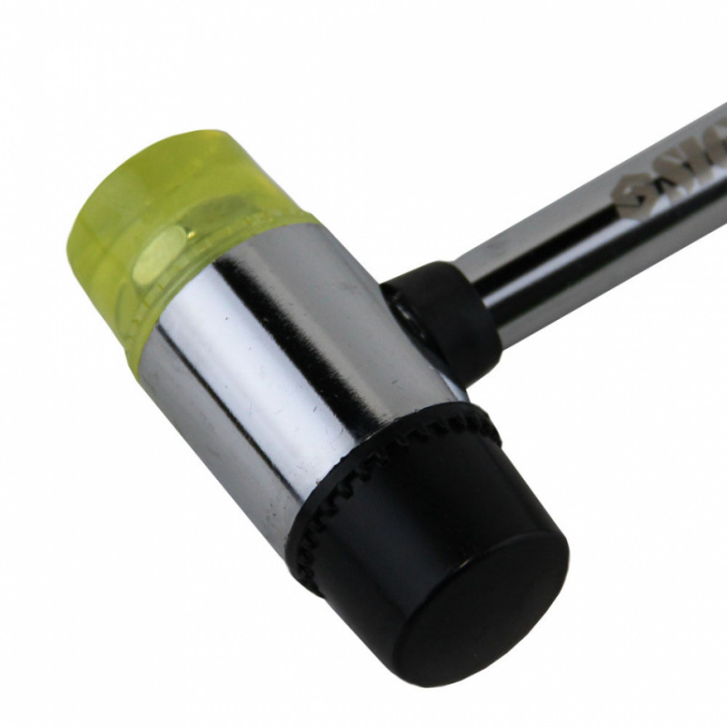 Молоток-киянка з гумово-поліуретановим бойком 370г металева обгумована рукоятка SIGMA (4317151)-4317151