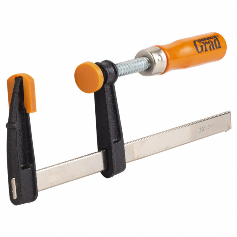 Струбцина столярна тип F 200x50мм Grad (4242625)-4242625