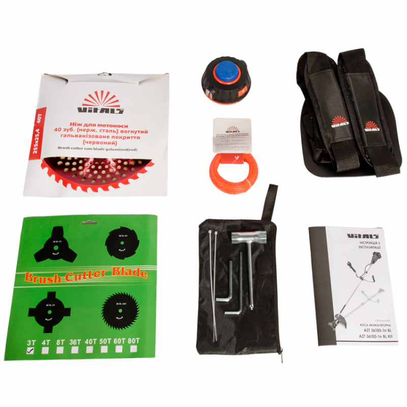 Коса акумуляторна Vitals Master AZT 36100-1n BL-243559