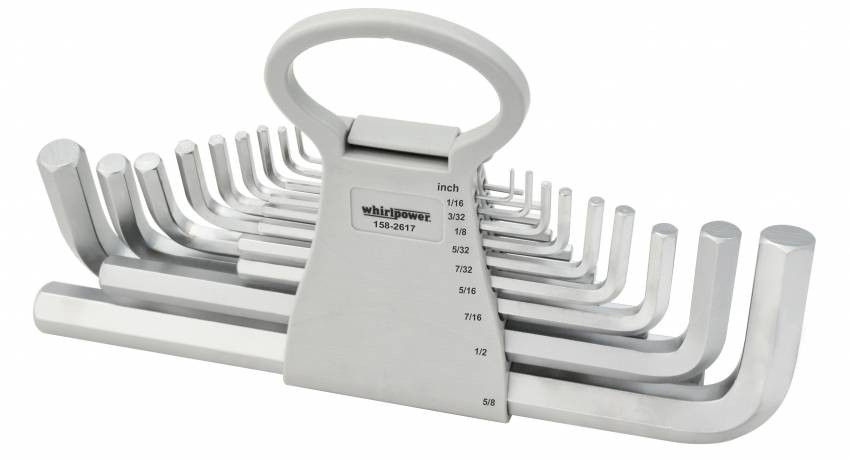 Набір шестигр. 17од. 1/16"-3/4" Г-под.-158-2317