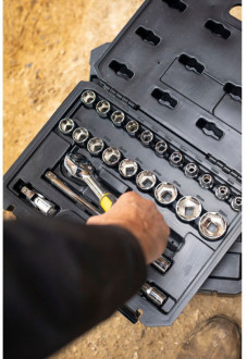 Набір головок торцевих 1/2 Expert з двадцяти чотирьох предметів STANLEY STMT82830-1
