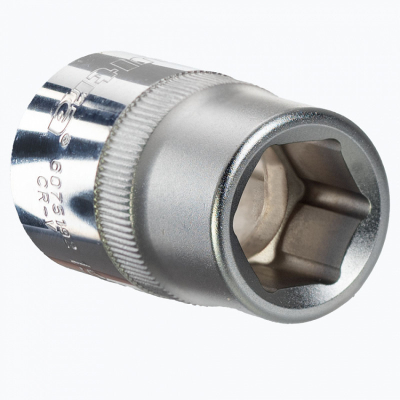 Насадка шестигранна 3/4" 19мм CrV ULTRA (6075192)-6075192