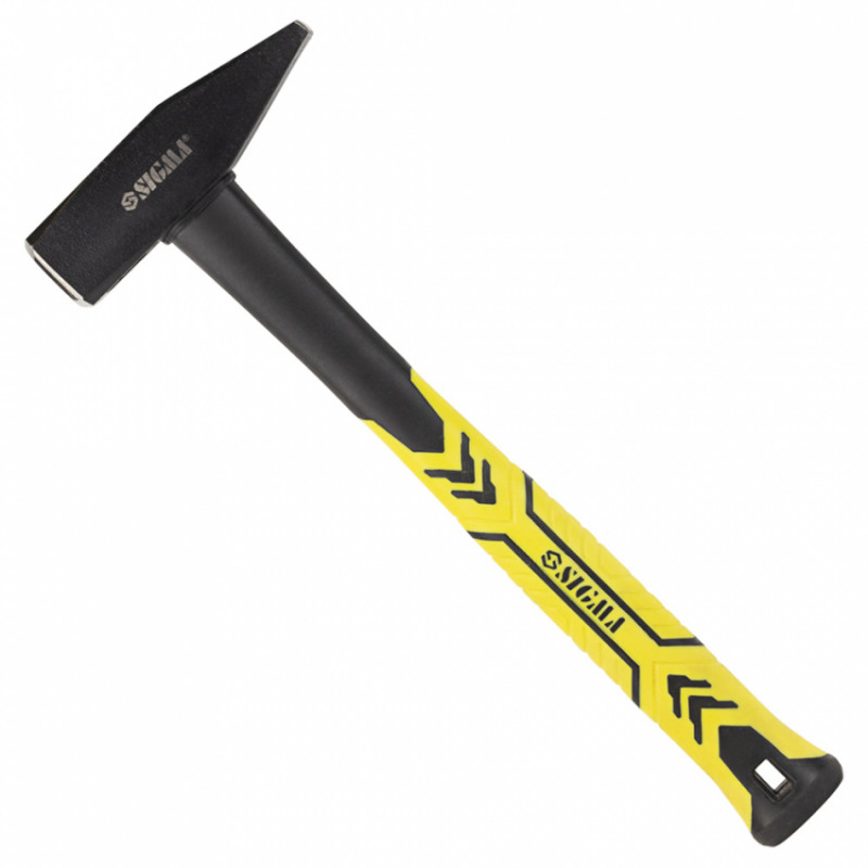Молоток 1000г слюсарна фібергласова ручка Sigma (4316101)-4316101