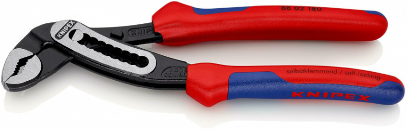 Кліщі сантехнічні KNIPEX Alligator 88 02 180 SB-88 02 180 SB