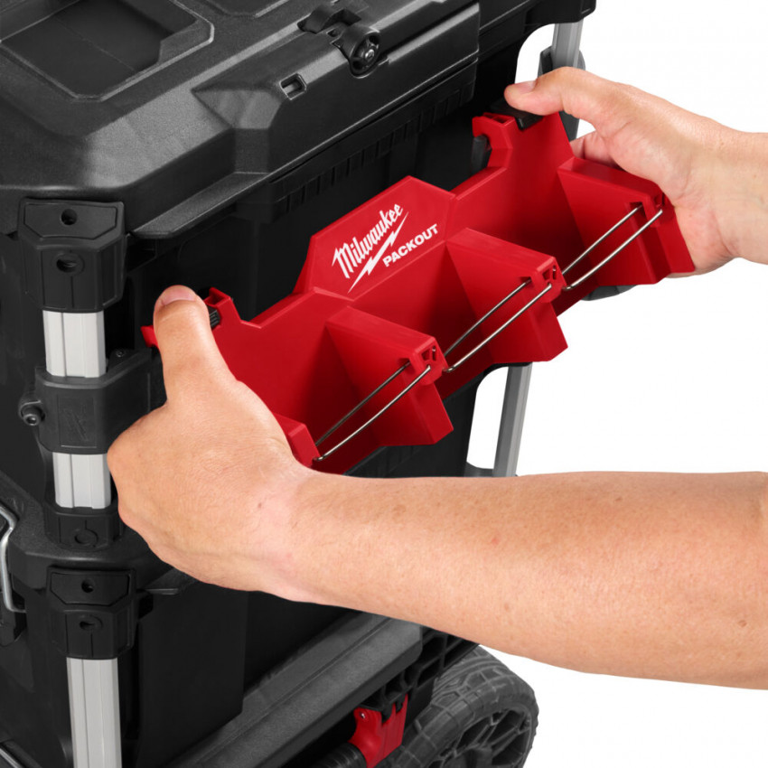 Тримачі бічні для кейсів PACKOUT™ MILWAUKEE (2шт) для рівней-4932498649