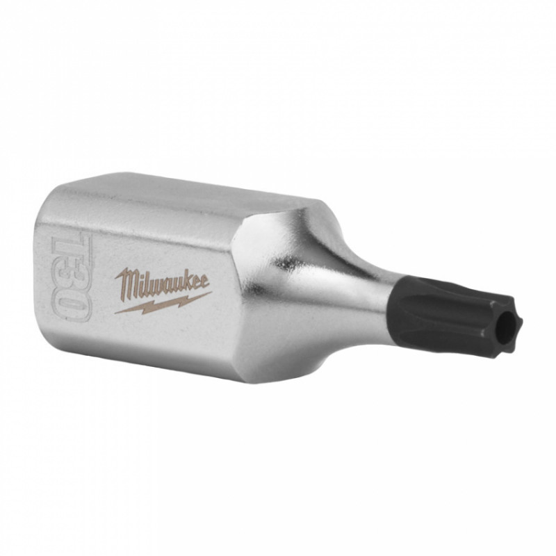 Головка торцева хромована 1/4'' MILWAUKEE з бітою TX BO, T30-4932500501