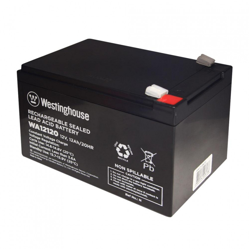 Акумуляторна батарея Westinghouse Terminal F2 12V 12Ah (WA12120N-F2)-WA12120N-F2