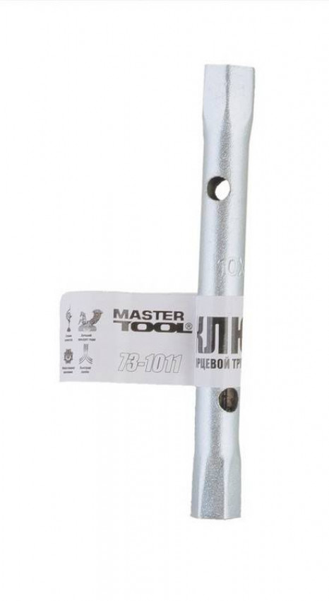 MasterTool Ключ торцевий трубчастий 10*11 мм, Ст.: 73-1011-73-1011