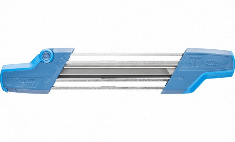 Пристрій для заточування ланцюгових пилок 3/8P" CHAIN SHARP CS-X-4,0 (заточування ріжучого та обмежуючого зуба) державка 2в1-4007220835913