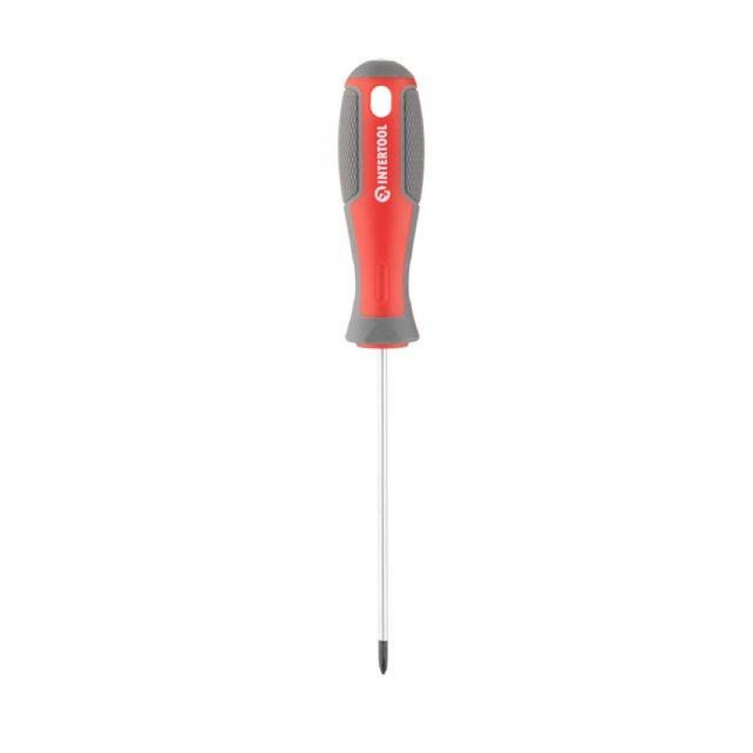 Викруткa PH0 * 100 мм, CR-V INTERTOOL VT-3314-VT-3314