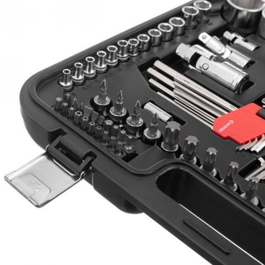 Набір інструментів 1/2 "& 3/8" & 1/4 ", 126ед., Cr-V STORM INTERTOOL ET-8126-ET-8126