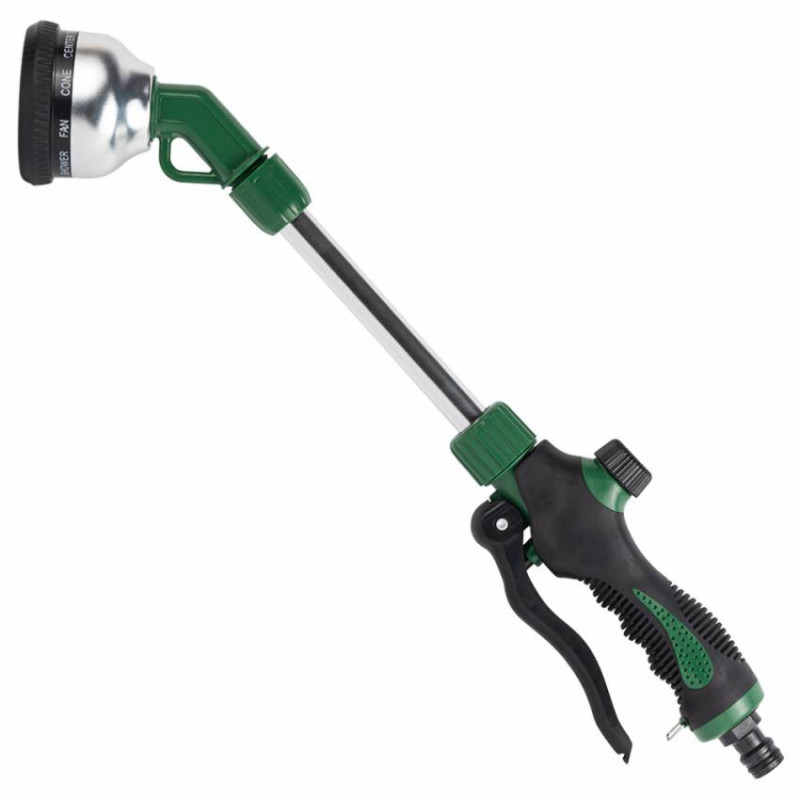 Пістолет-розпилювач 10 режимів з подовжувачем 400мм (металевий) GRAD (5012135)-5012135
