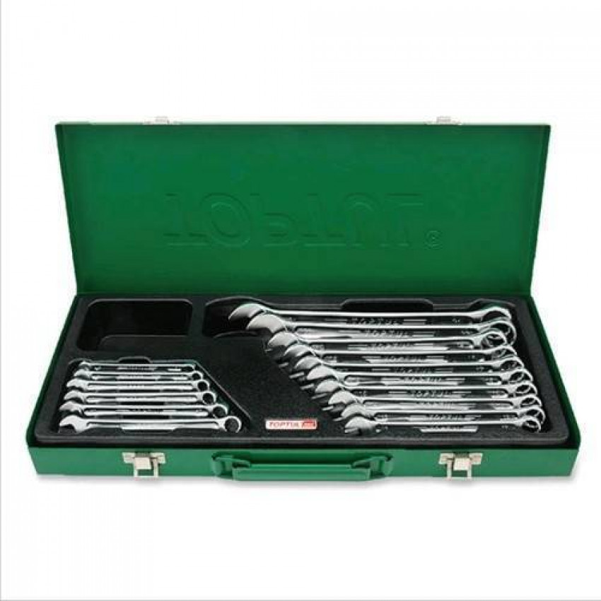 Комплект ключів комбінованих 16 шт. 6-24мм (metal box) TOPTUL GAAD1603-GAAD1603