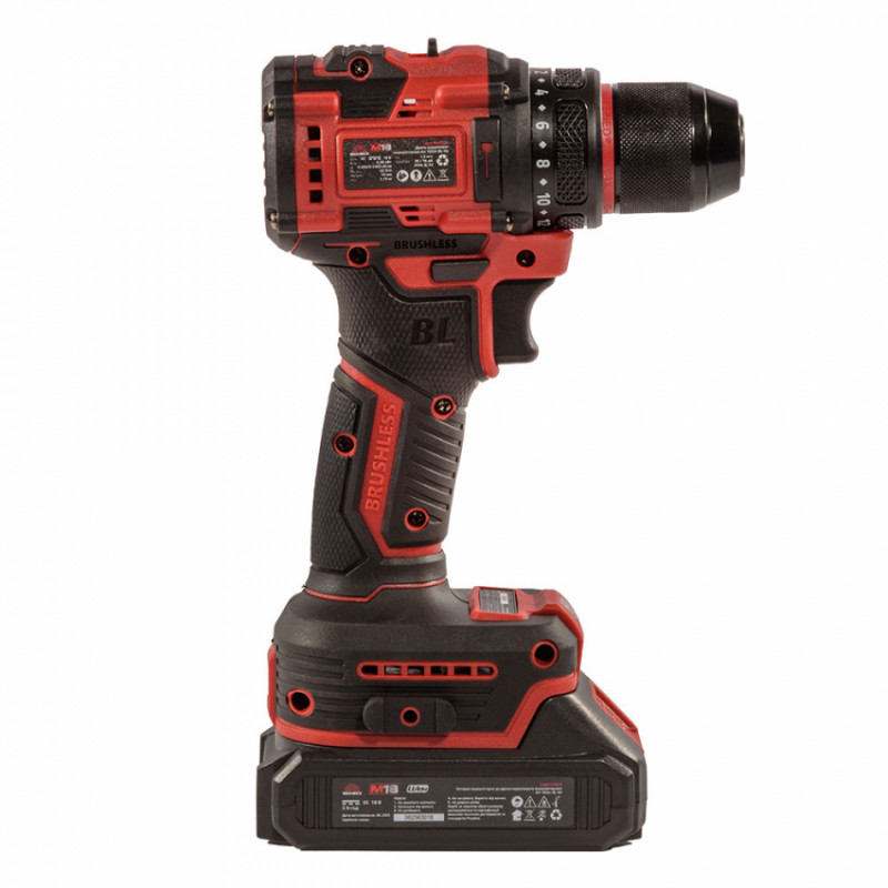 Дриль-шуруповерт акумуляторний Vitals Master AU 1832c BL Kit-235330