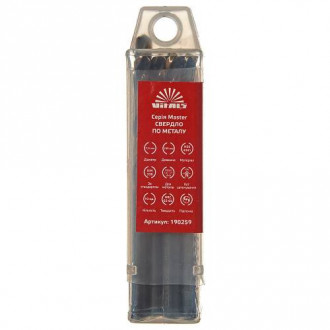 Свердло по металу HSS 4341 7,5 (10 шт.) Vitals Master