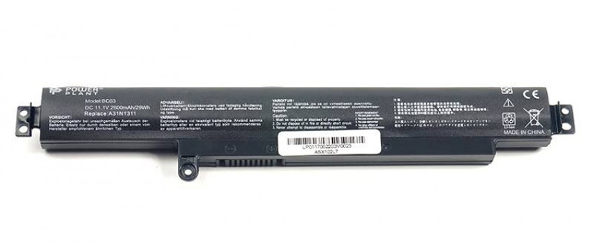 Акумулятор PowerPlant для ноутбуків ASUS VivoBook X102BA Series (A31N1311, ASX102L7) 11.1V 2600mAh-NB430505