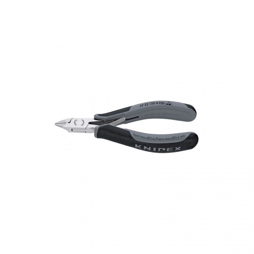 Кусачки бокові для електроніки KNIPEX 77 32 120 H ESD-77 32 120 H ESD