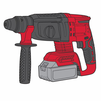 Перфоратор акумуляторний Vitals Master ARa 1722KP BL-[articul]